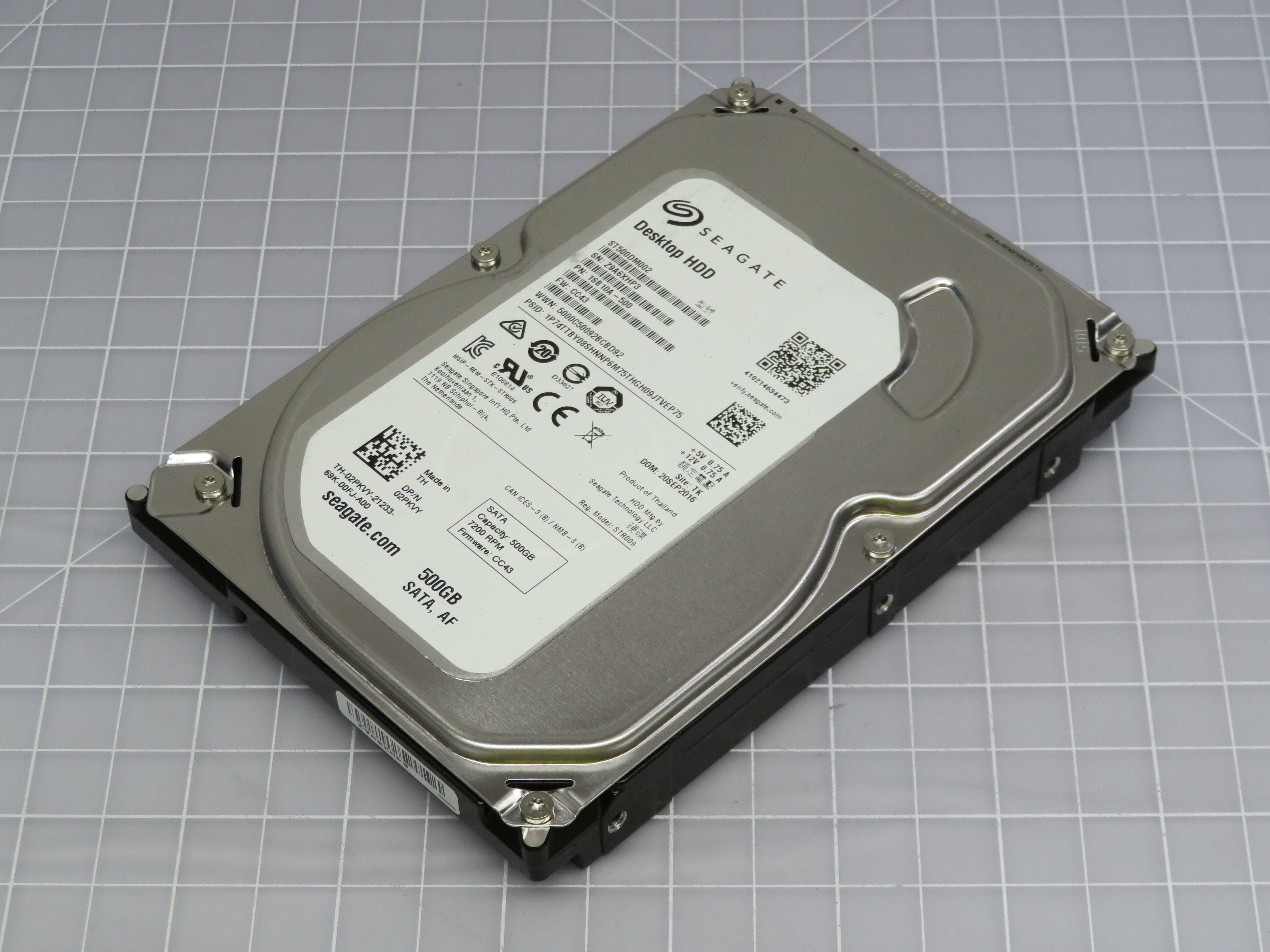 Seagate ST500DM002 1SB10A-500 Sata 500 GB Desktop HDD T188260 